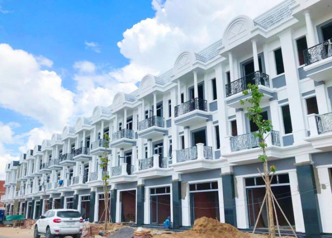 Diện mạo khang trang của dãy shophouse Century City cập nhật đầu tháng 06/2021