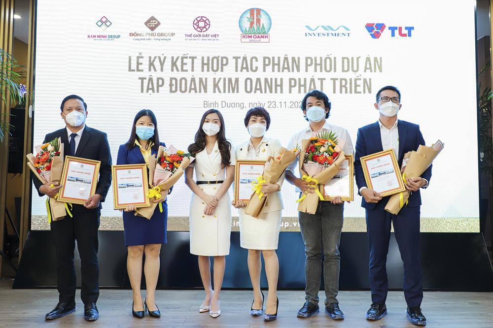 Tập đoàn kim Oanh “bắt tay” cùng nhiều đại lý phân phối những dự án trọng điểm trong năm 2021