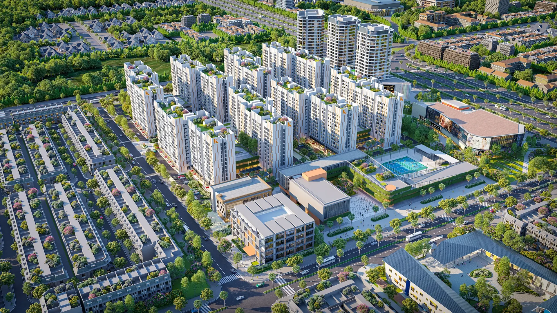 Phối cảnh dự án K-Home Avenue