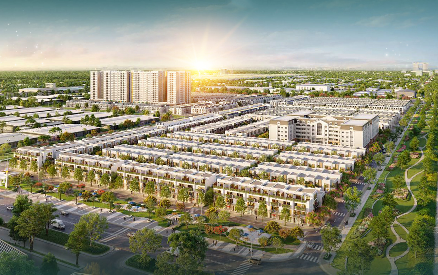 Phối cảnh tổng quan dự án K Home New City