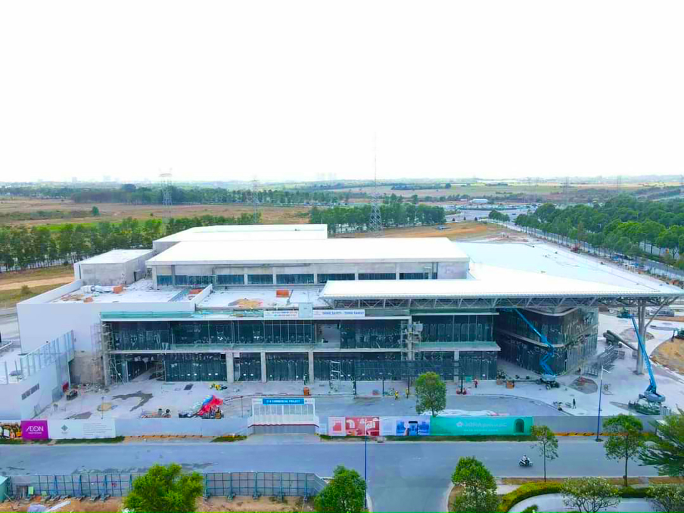 Aeon Mall đi vào hoạt động mùa xuân năm 2023.