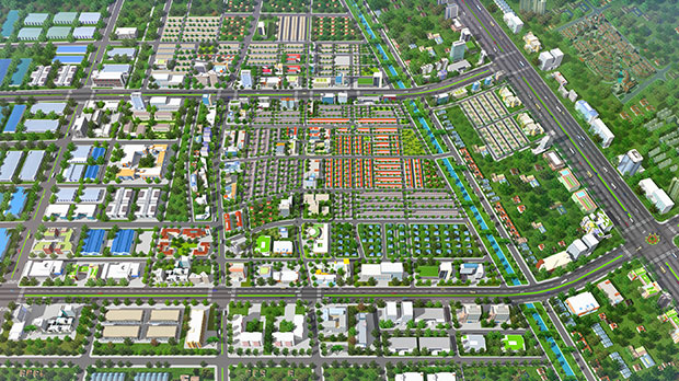 Phối cảnh dự án Richland City Nhơn Trạch