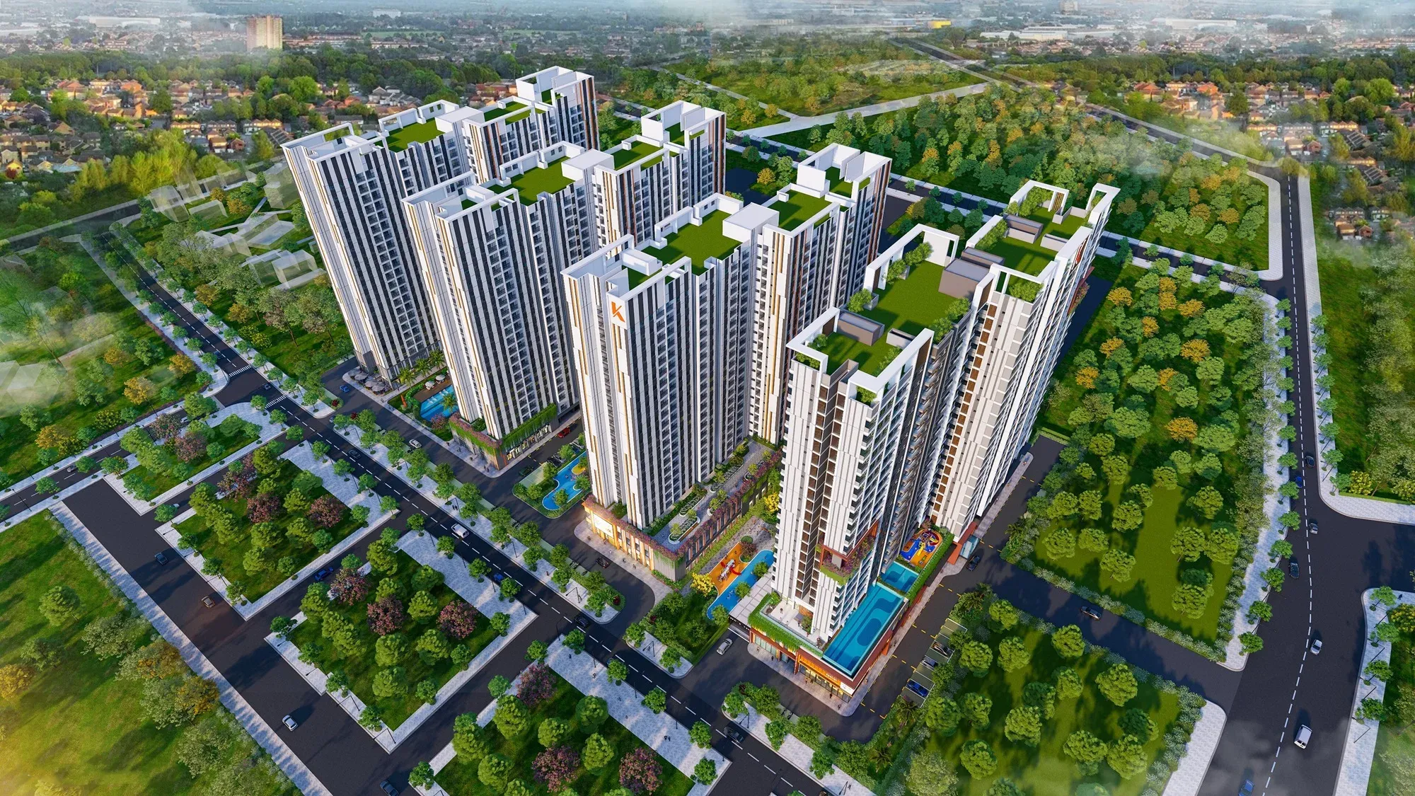 Mặt bằng tổng quan dự án K-Home City View