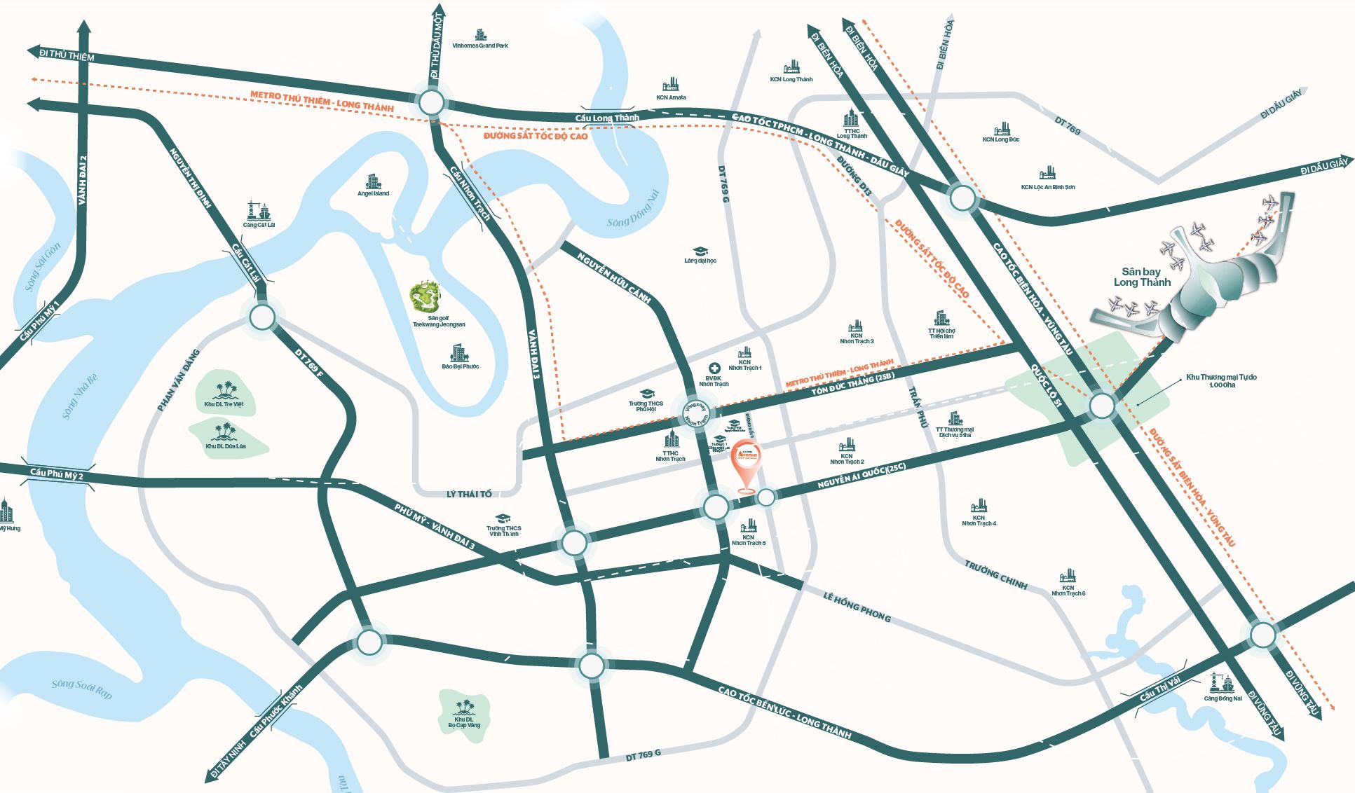 Vị trí dự án NOXH K-Home Avenue